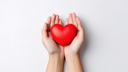 Fototapeta premium Gift box on white background.