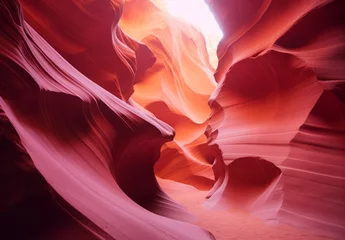 Fotobehang The Wave Sandstone Formations nature landscape Canyon in deserts © Darcraft
