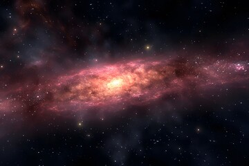 Fototapeta na wymiar Enchanting Starry Universe