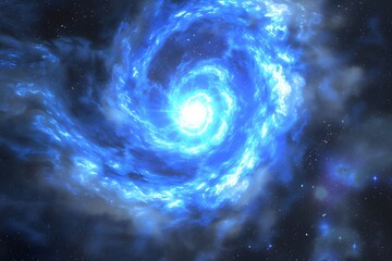 Obraz premium Mystical Galaxy Abstract Backdrop