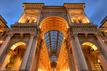 Foto op Plexiglas Vittorio Emanuele II Gallery - Milan, Italy © Azeem