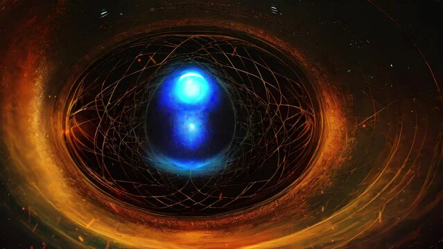 Mystical surrealism conceptual abstract fantasy art, astrological horoscope. Suitable for content illustration like religion, meditation, science, healing therapy, etc. State of mind, universe, cosmos