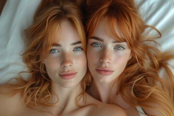 Radiant Redhead Twins