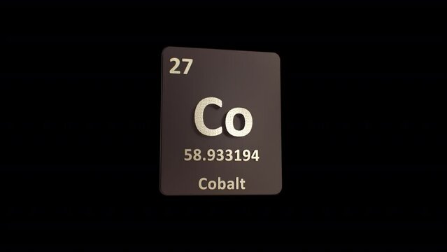 Cobalt Periodic Table