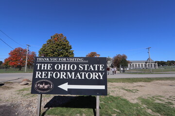 Old empty prison tour in Marysville, Ohio. 