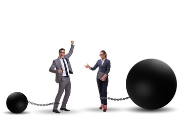 Concept of inequality between women and men