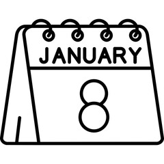 8th of January Icon