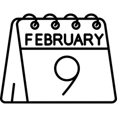 9th of February Icon