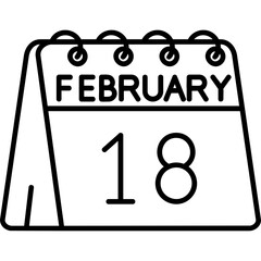 18th of February Icon