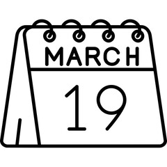 19th of March Icon