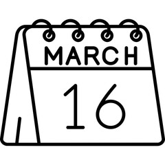 16th of March Icon