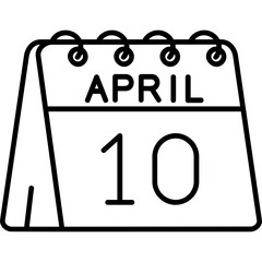 10th of April Icon