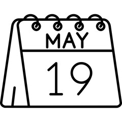 19th of May Icon