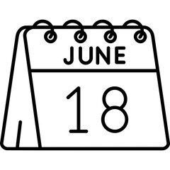 18th of June Icon