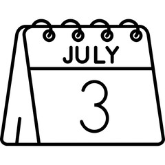 3rd of July Icon