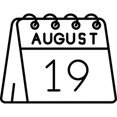 19th of August Icon