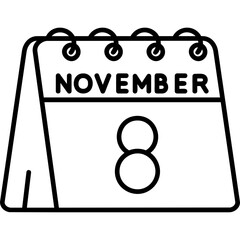8th of November Icon