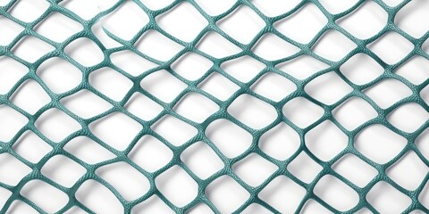 Fototapeta premium A close up view of a green net. Perfect for use in sports or fishing related projects