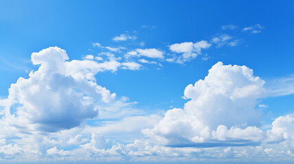 Fototapeta premium white cloud with blue sky background. blue sky with white cloud background.