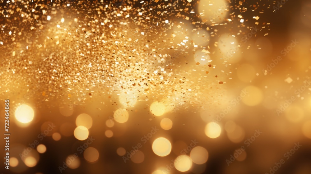Poster a blurry image of a gold background. perfect for adding a touch of elegance to your designs