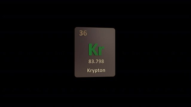 Krypton Periodic Table
