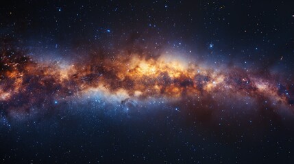  a close up of a very large star field with a lot of stars in the middle of the night sky.