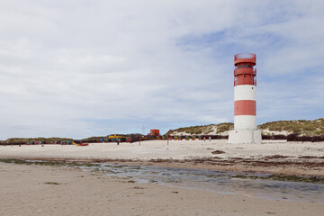 Fototapeta na wymiar Leuchtturm Helgoland
