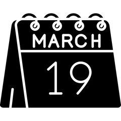 19th of March Icon