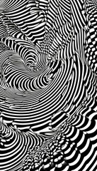 Abstract Op Art