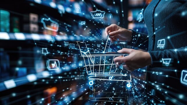 intelligent algorithms to interact with consumers, providing personalized services, efficient transactions and a revolutionary shopping experience
