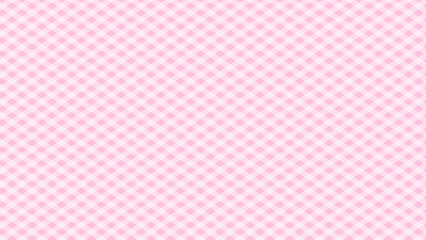 Pink and white diagonal plaid background