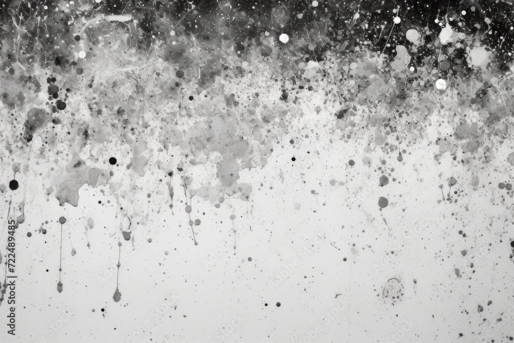 Poster A black and white photo capturing a bunch of bubbles. Can be used to add a playful and artistic touch to various design projects