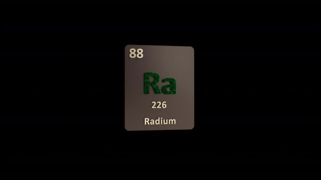 Radium Periodic Table