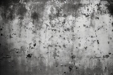 Obraz premium A black and white photo of a dirty wall. Suitable for various uses