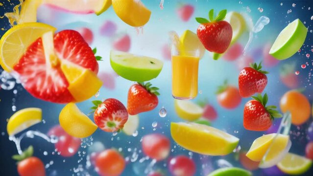 fruit juice explosion