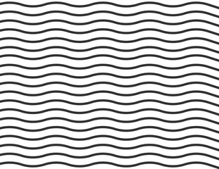 Wave line pattern background. Wavy smooth lines.