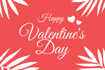 Obraz premium Valentines day background with love sign. Images for Valentine's Day. A design for Valentine's Day greetings or decorations. Stock vector illustration.