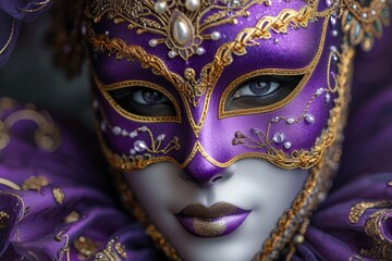 Intricate Mask of Carnival