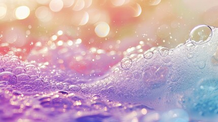 Soap foam shampoo texture bath abstract wallpaper background
