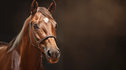 Portrait of a Horse, Detailed and Expressive
