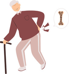 Osteoporosis Illustration 