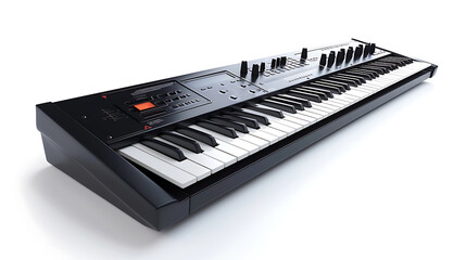 A cutting-edge musical instrument synthesizer showcasing unparalleled sound synthesis capabilities. Its sleek design and versatile features make it a must-have for musicians and music producers.
