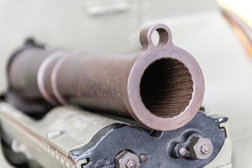 focus on military cannon