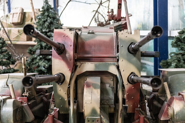 military machine gun