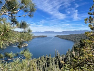 Fototapeta na wymiar Emerald Bay, Lake Tahoe, California