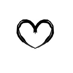 Hand drawn heart