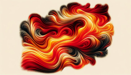 An abstract heat map interpretation of joy