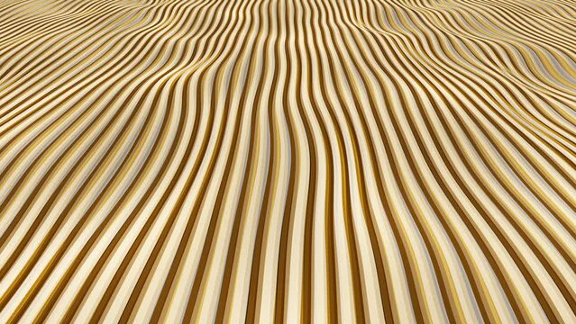 Animated seamless loop abstract background topographic map concept and 3d rendering, Geography concept Wavy background.