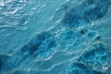 Blue water wave texture background