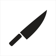 knife vector icon line template